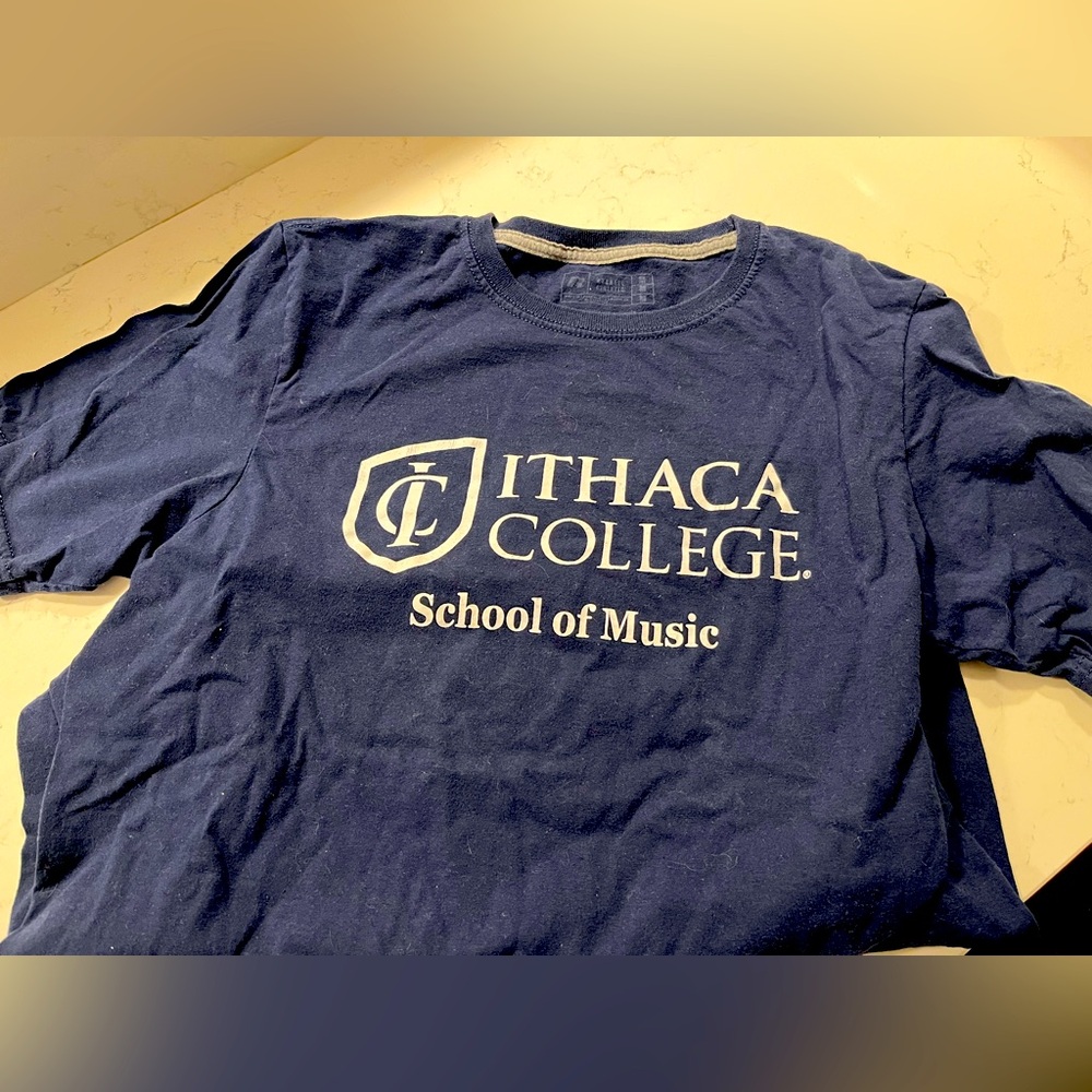 Ithaca College School of Music teeshirt, size M